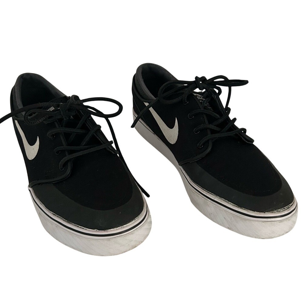 Nike‎ Zoom Air Black White Stefan Janoski Skate Shoe Sneakers Size 7